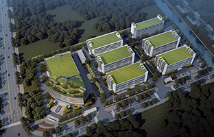 新利luck18昆山工业基地二期工程圆满封顶